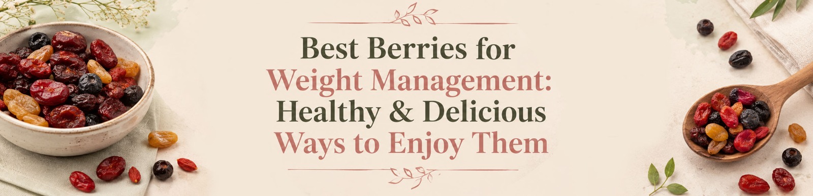 Best Berries for Weight Management: Healthy & Delicious Ways to Enjoy Them
