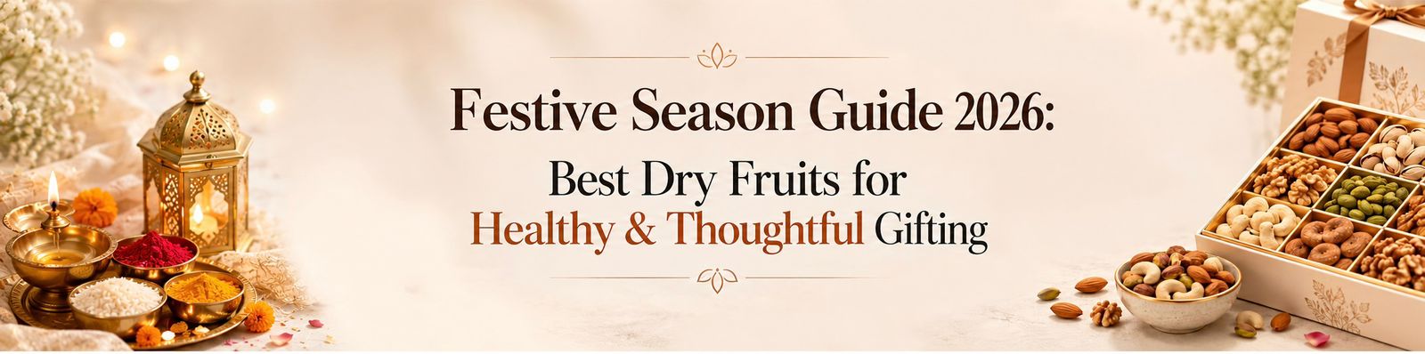 Festive Gifting Guide 2026: Best Dry Fruits for Healthy & Thoughtful Gifting