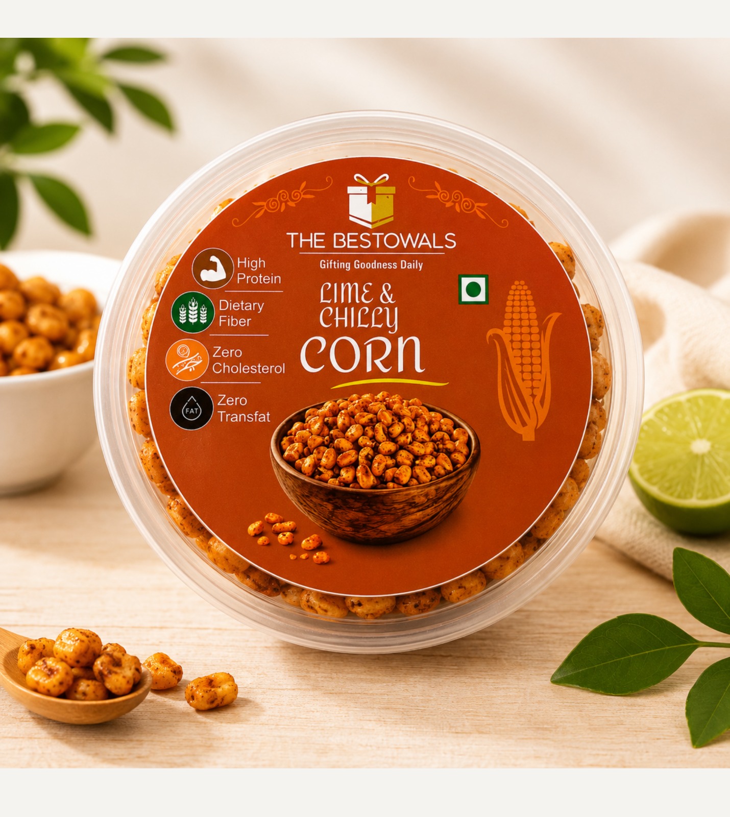 Lime & Chilly Corn 100gm
