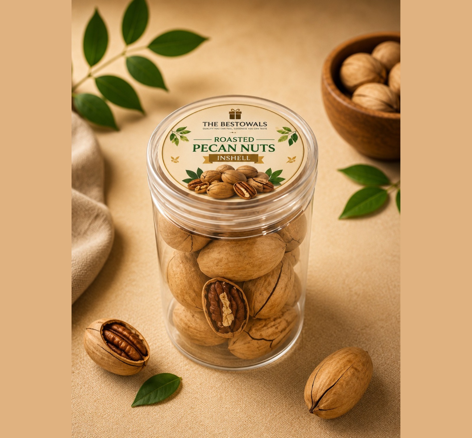 Roasted Pecan Nut Inshell 150gm